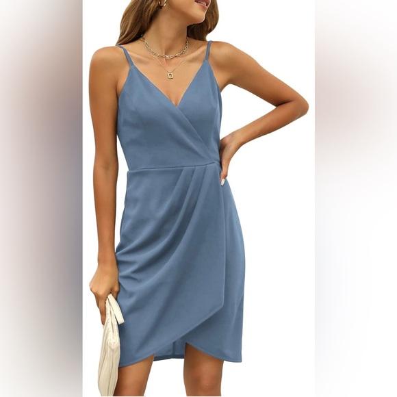 Manydress Dresses & Skirts - 236. SMALL NWT Manydress Women's Bodycon Sleeveless Deep V Neck Summer Dress